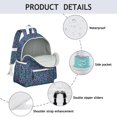 thumbnail image 4 of Dog Bones Backpack for School,Cute School Bag,Schoolbag with Adjustable Shoulder Straps & Padded Back,13.4"x11"x4.7", 4 of 6