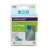 Flents Super Sleep Comfort Foam Ear Plugs/Earplugs | 10 Pair | Case Included | NRR 29 | Made in The USA
