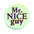 thumbnail image 3 of CafePress - Mr. Nice Guy Greeting Cards - Greeting Card, Blank Inside Matte, 3 of 3