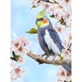 thumbnail image 1 of Parrot Animal Rhinestone Kit 5D Full Square Round Diamond Embroidery Bird Mosaic Flower Handmade Gift, 30*40cm, Frame not included.,5829, 1 of 5