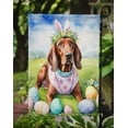 thumbnail image 3 of Redbone Coonhound Easter Egg Hunt Garden Flag 11.25 in x 15.5 in, 3 of 5