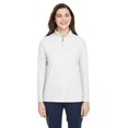 thumbnail image 1 of Core 365 Quart-Zip Fusion ChromasoftTM Piqué CE405W pour Femmes, 1 of 3