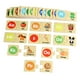 thumbnail image 2 of Rompecabezas del alfabeto, estudio de palabras en inglés, actividades preescolares, juego de correspondencias, rompecabezas del abecedario para niños,, 2 of 9