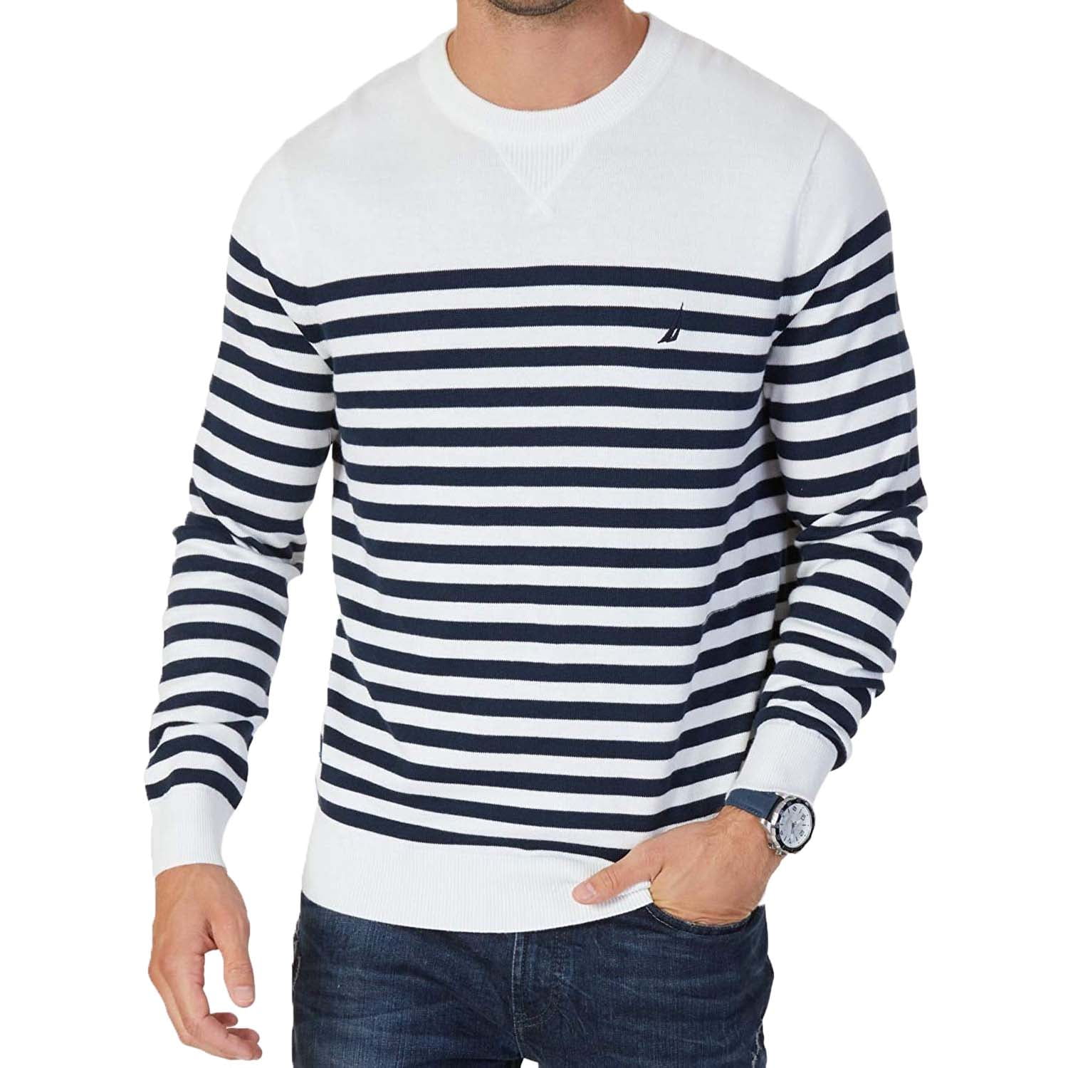 Nautica Men's Classic-Fit Breton 