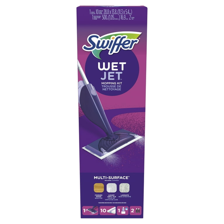 Swiffer® WetJet 76560 Mop For Wood Floors Starter Kit