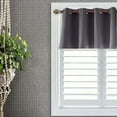 thumbnail image 6 of PEIBang Window Treatments Curtain Valance with Grommets,Small Half Window Valance for Bedroom Living Room Windows, 6 of 7