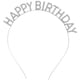 thumbnail image 1 of Diadema de cumpleaños con corona de diamantes de imitación, adorno para el cabello para fiestas de cumpleaños, 1 of 7