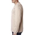 thumbnail image 4 of Bayside Adult 6.1 oz., 100% Cotton Long Sleeve Pocket T-Shirt - BA8100, 4 of 4