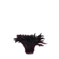 thumbnail image 2 of Zucker Feather Products Rooster Coque Tails Feathers Dyed Over Half Bronze - 7-10" - Purple, 2 of 2