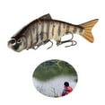 thumbnail image 4 of Cebo para lubina perfecl Multi articulado Top-Wasser Trucha swimbait Hard Crank, 4 of 8