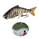 thumbnail image 4 of Señuelo de pesca para lubina, muskellunge, minnow, raya, 4" ( cm), wobblers multiarticulados de 4 segmentos C, 4 of 9