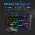 thumbnail image 4 of Combo de teclado y ratón inalámbricos para juegos Snpurdiri 60%, 4 of 5