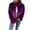 Purple, variant on Yigetop Faux Fur Jacket Women Women's Fashion Cropped Faux Jacket Shaggy Warm Open Front Cardigan Coat Casual Long Sleeve Outerwear Fuzzy Jackets for Women Black L