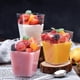 thumbnail image 3 of 50 Pcs Mini Dessert Cups,Dessert Bowls Square Dessert Cups Clear Reusable Serving Cup for Dessert Pudding Mousse Party, 3 of 5