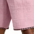 thumbnail image 2 of Sentmoon Short Mens Straight Leg Work Pants Solid Color Stretch Waist Drawstring Pocket Casual Utility Trousers Comfortable Lightweight for Outdoor and Daily Wear M-3XL, 2 of 7