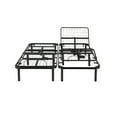 Lucid Basic Remote Controlled Steel Adjustable Bed Base, King/Split