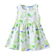 thumbnail image 2 of Esaierr Kids Toddler Girls Summer Dress for Girls Baby Floral Dresses Sleeveless Pullover Dresses Casual Dress Little Girls New Dress Skirt Princess Dress for 2-8Years, 2 of 8
