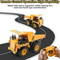 Remote Control Dump Truck Toy for Kids, RC Cars RC Construction Vehicle