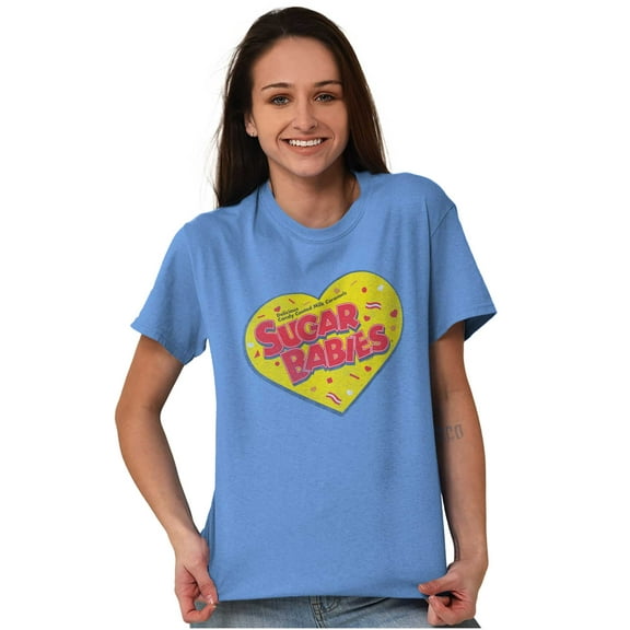 Cute Sugar Babies Chewy Caramel Candy Women's Graphic T Shirt Tees Brisco Brands M