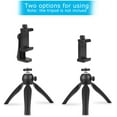 thumbnail image 6 of FGLHS Premium Smartphone Holder/Vertical and Horizontal Tripod Mount Adapter Rotatable Bracket with 1/4 inch Screw/Adjustable Clip for iPhone, Android Cell Phone, Selfie Stick, Camera Stand,1Pack, 6 of 7
