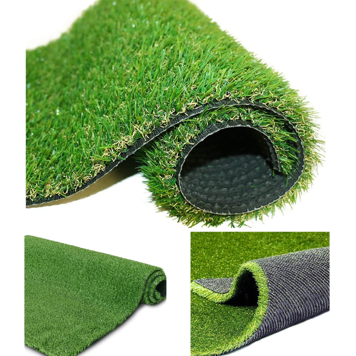 Magicorange Artificial Grass Turf,1.68 x 6.6FT Fake Grass 1.58" Pile Height Indoor Outdoor Rug