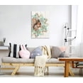 thumbnail image 2 of wall26 Canvas Wall Art - Retro Style Squirrel and Plant - Giclee Print Gallery Wrap Modern Home Art Ready to Hang - 16x24 inches, 2 of 4