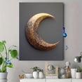 thumbnail image 4 of Sparkling Crescent Moon Canvas Print Wall Art for Living Room Bedroom Dining Room Office Hallway Home Decor, 4 of 8