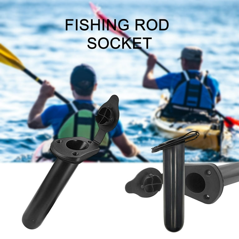Fishing Pole Bracket Reusable Simple Installation Fishing Rod Holder Rear