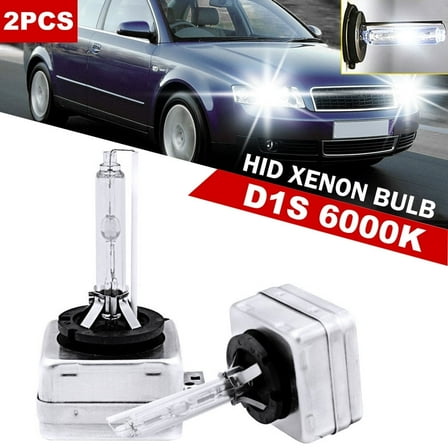 Pair D1S D1R D1C HID Headlight Bulbs High Beam/Low Beam For MERCEDES_BENZ CLS350 2012 2013 2014 6000K Bright White
