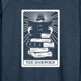 thumbnail image 3 of Instant Message - The Bookworm Tarot - Women's Lightweight French Terry Long Sleeve Shirt, 3 of 6
