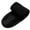 Black, variant on Double Layer Knit Headband for Running and Bathing - Sweat Absorbent Non-Slip Hair Wrap