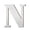N, variant on 3D Acrylic Large Letter Wall Stickers With Self Home Decoration Letter Logo Art Stickers And Decals Suitable For DIY Home Decoration Window Wall Decal Large Letters for Wall Stickers Flowers And
