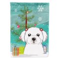 thumbnail image 1 of Árbol de Navidad y bandera de casa de lona maltesa grande multicolor Caroline's Treasures BB1580CHF, 1 of 1