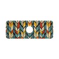 thumbnail image 7 of Yayeee Faucet Mat for Kitchen Sink 14.7" Diatomite Long Splash Guard Pad, Yellow Geometric, 7 of 7