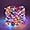 02 Multicolor, variant on Christmas String Lights, Battery Powered Copper Wire Starry Fairy Lights, 33ft 100 LED Battery Operated Indoor Lights for Bedroom Tree Parties Wedding Christmas Decor, Warm White
