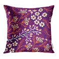 thumbnail image 1 of EREHome Flower Floral Abstract Botanical Botany Drawing Drawn Hand Leaf Pillowcase Cushion Cases 16x16 inch, 1 of 1