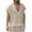 Khaki, variant on Wancir Men's Sweater Vest Relaxed Fit V Neck Sleeveless Knitted Pullover Cable Knitted Casual Soild Loose Plus Size Waistcoat