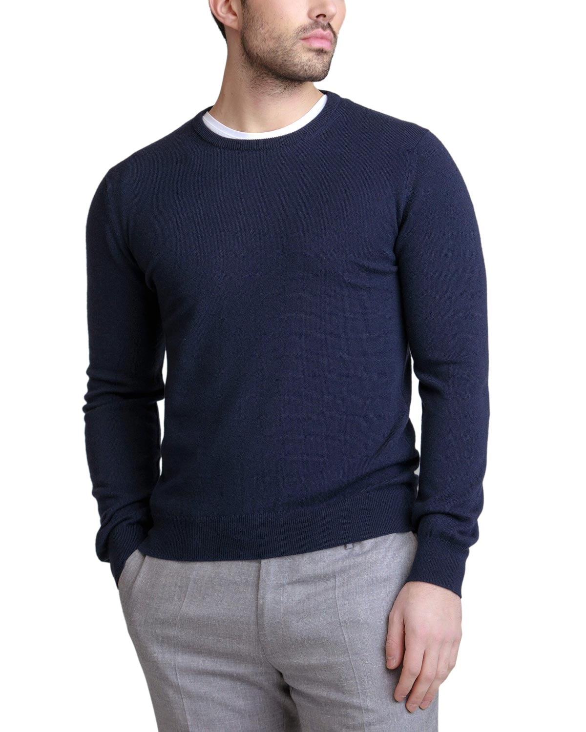Bloomingdales Bloomingdales Mens 2Ply Cashmere Crewneck Sweater