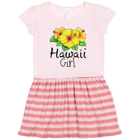 

Inktastic Hawaii Girl- Hibiscus Flowers Gift Toddler Girl Dress