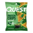 thumbnail image 1 of Salsa verde estilo tortilla Protein Chips Quest, 8 bolsas, 1 of 5