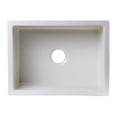 thumbnail image 7 of ALFI brand AB2418ARCH-B 24" Biscuit Arched Apron Thick Wall Fireclay Single Bowl Farm Sink, 7 of 7