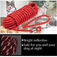 thumbnail image 5 of Long Dog Leash 30ft 50ft Reflective Training Heavy Duty Rope Dog Leash for Small Medium Large Dogs, 5 of 7