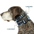 thumbnail image 2 of Peanuts Worldwide LLC Pet Collar, Dog Collar Plastic Buckle, Charlie Brown Poses and Quotes Light Blue Black, 9.5 to 13 Inches 1.0 Inch Wide, 2 of 8