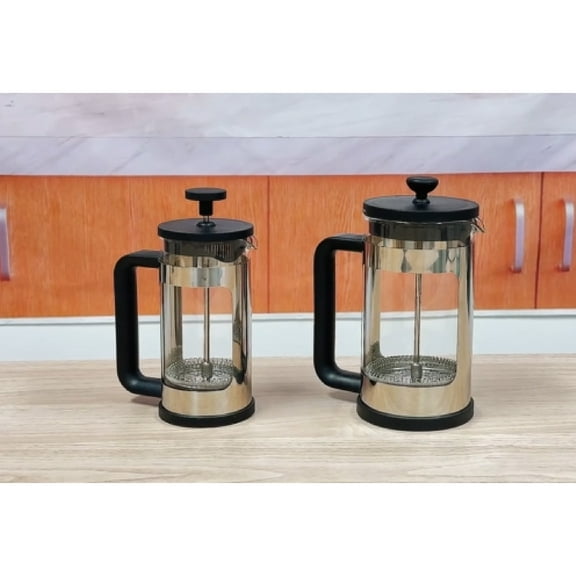 Small French Press Coffee Maker 2 Cups, Coffee Press With 3 Filterations, Heat Resistant Thickness Borosilicate Glass, Coffee Brewer Tea Press, Perfect For Tea, Coffee Lovers