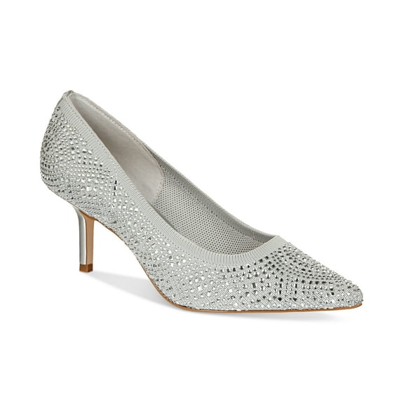 Thalia Sodi Womens Heathere Dress Pumps Grey Flyknit 10M