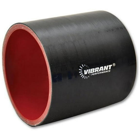 Vibrant Performance 2720 VIB2720 4 PLY SILICONE SLEEVE, 3.25IN I.D. X 3IN LONG - BLACK