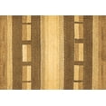 thumbnail image 1 of Ahgly Company Indoor Rectangle Abstract Brown Modern Area Rugs, 2' x 3', 1 of 4