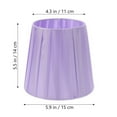 thumbnail image 3 of Meiiso Fabric Pleated Lampshade for Hotel Chandeliers and Wall Sconces, 3 of 5