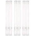 thumbnail image 2 of 3 Pairs Invisible Clear Bra Straps Strapless Shoulder 1.5cm Transparent Detachable Replacement Strap Non-Slide Elastic Belt Women Intimates, 2 of 9