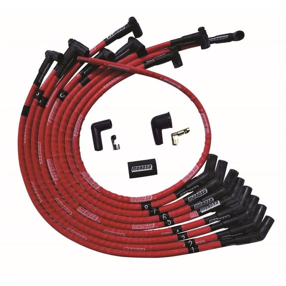 Moroso Ultra Plug Wire Set SBF 260-302 Red